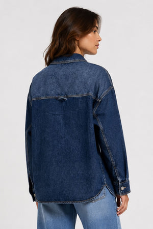 CAMICIA OVER DI JEANS