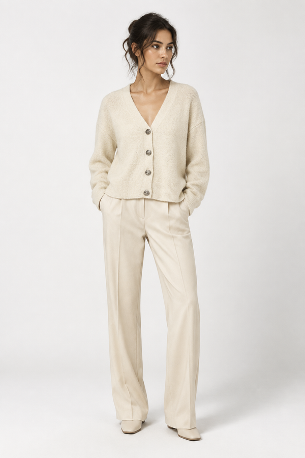 CARDIGAN LUREX