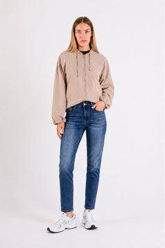 JEANS SKINNY A VITA ALTA