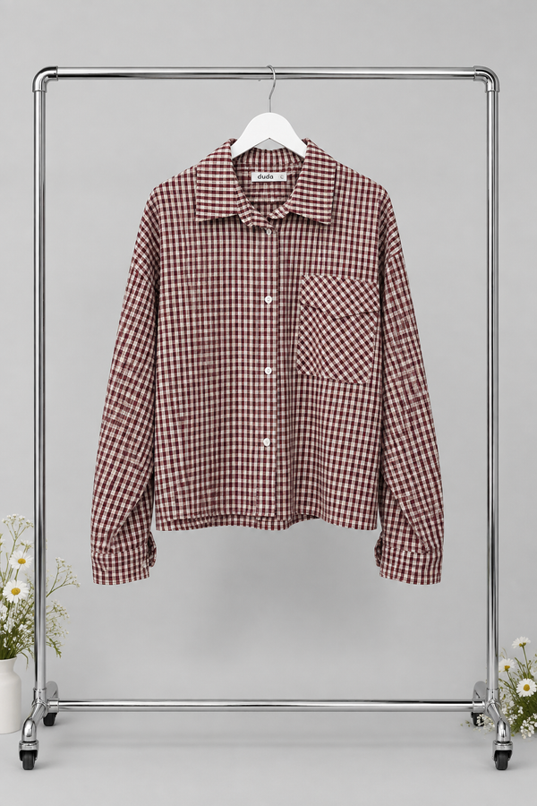 CAMICIA A QUADRI