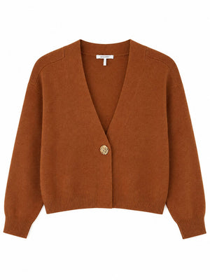 CARDIGAN CORTO CON BOTTONE